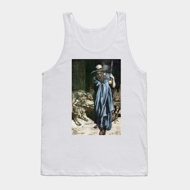 Mime and the Wanderer, Arthur Rackham Tank Top by immortalpeaches